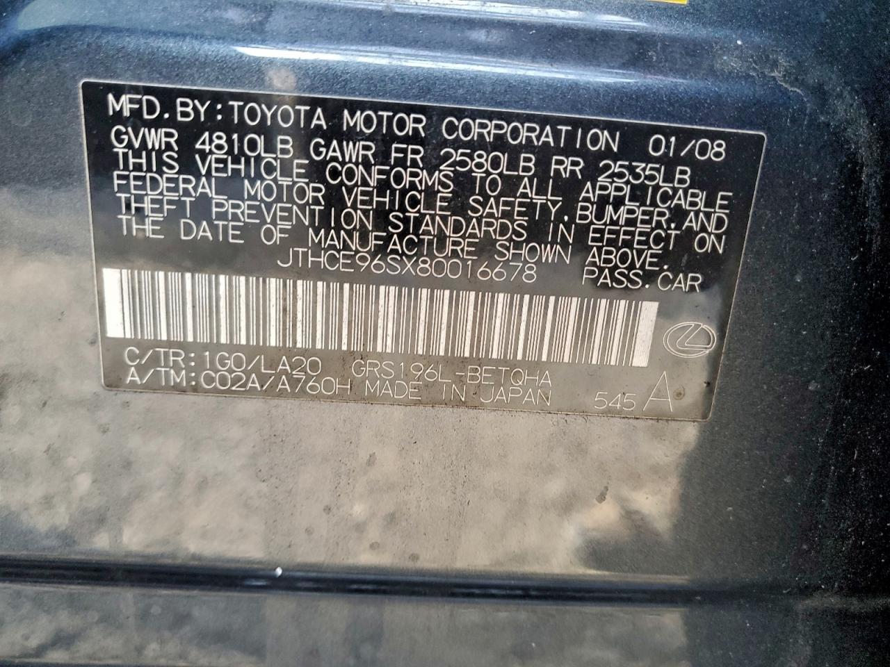 Lexus Gs 350 Image 9