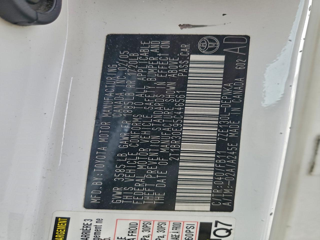 Toyota Corolla Ce Image 12