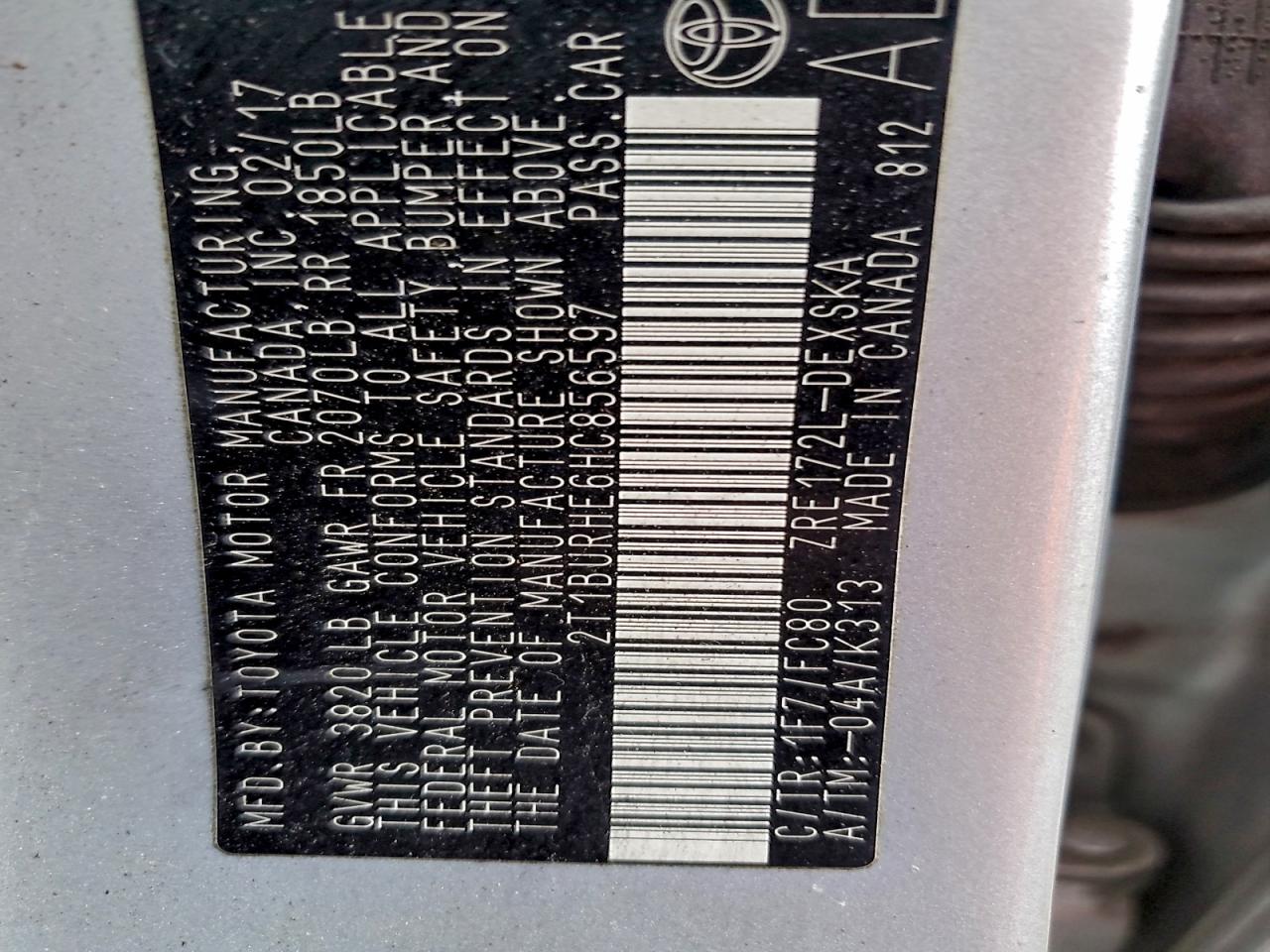 Toyota Corolla L Image 11