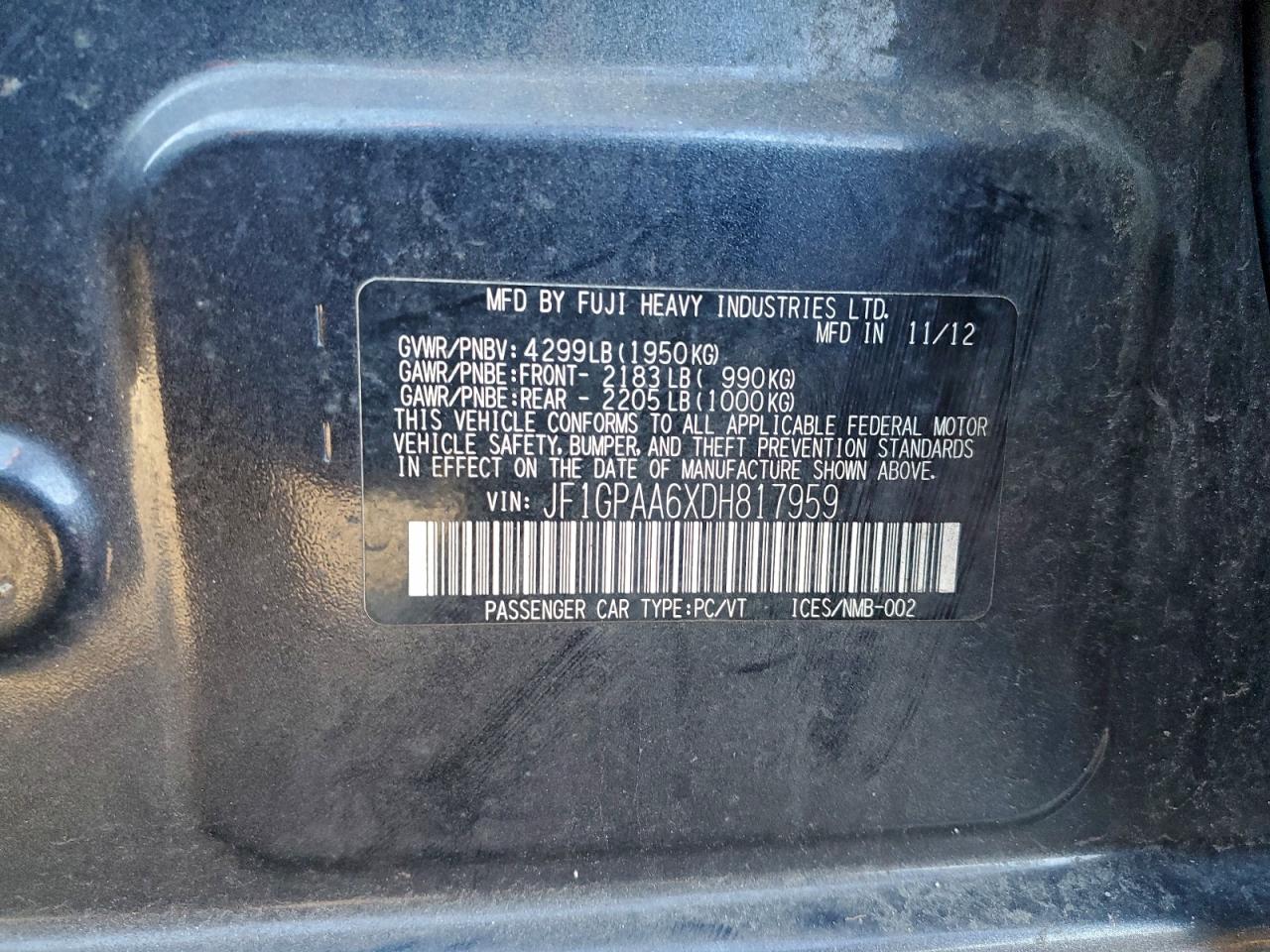 Subaru Impreza Image 10